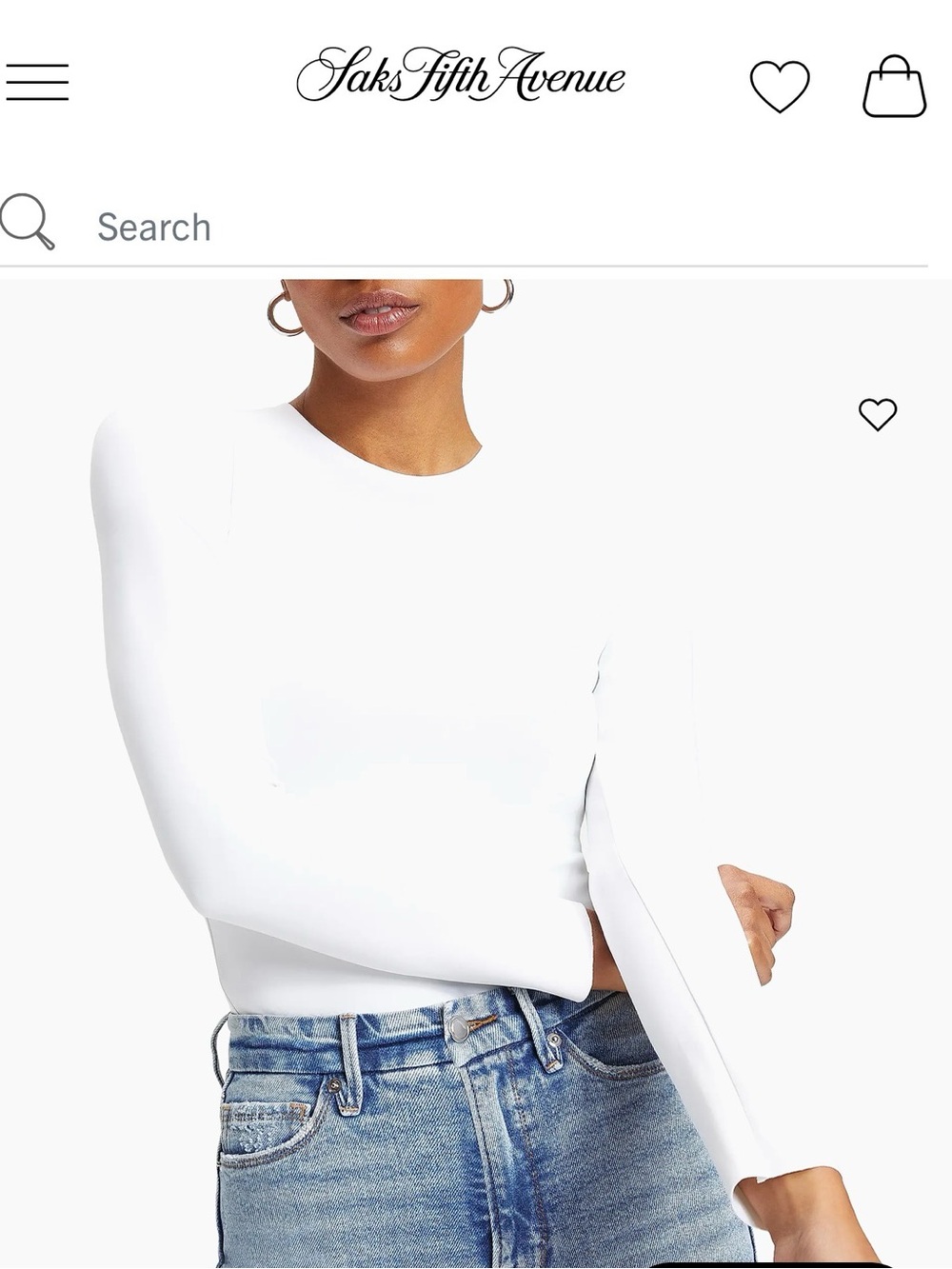 Good American body suit Large